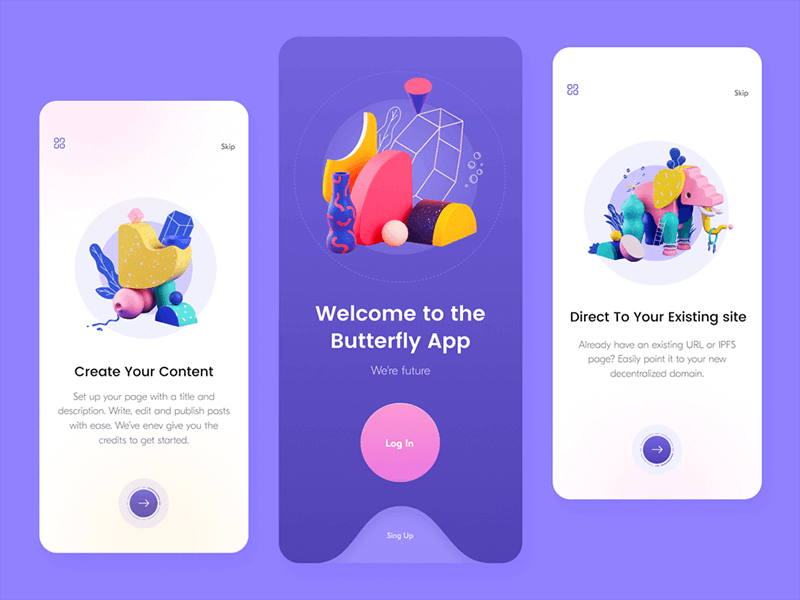 App Ui Design & Develop